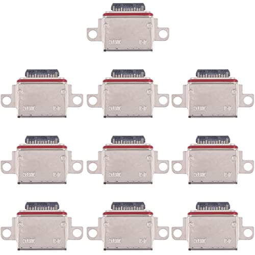 Handy Reparaturteile Conector de porta de carregamento de 10pcs para Samsung Galaxy Note20/Note20 5G