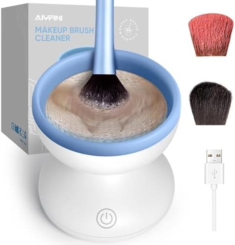 Alyfini Electric Make Up Brush Cleaner Cleanser Machine