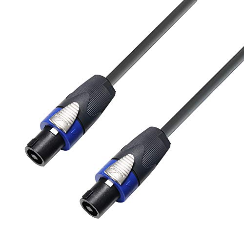 Adam Hall Cables 5 STAR S225 SS 2000 - Cable para altavoz (2 x 2,5 mm², 4 pines,...