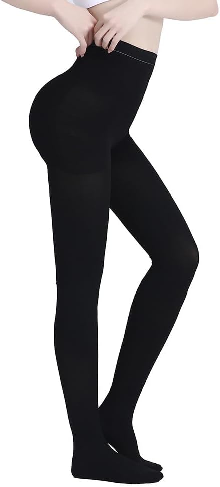 Extra Wide 5XL Medical Compression Pantyhose for Women & Men, Closed Toe 20-30 mmHg Graduated Compression Stockings Waist High Support Leggings, Support Hose for Edema, Post Surgery,During Pregnancy - Image 4