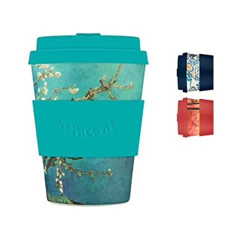 Ecoffee Cup 12oz Van Gogh Collection Reusable Cup Cover