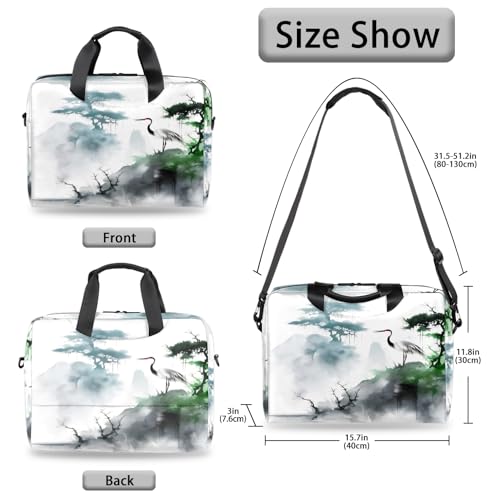 Bolso bandolera ligero para laptop 15-16 pulgadas miniatura 5