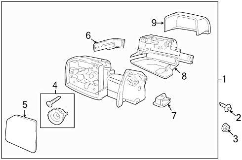 Ford FL3Z-13B375-B - Lamp Assembly