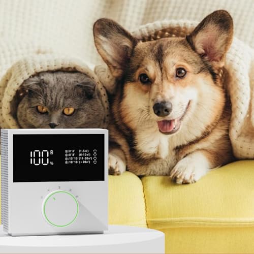 Purificador de aire pequeño Yosoo USB recargable miniatura 3