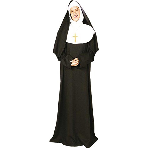 UNDERWRAPS Women's Mother Superior, Black