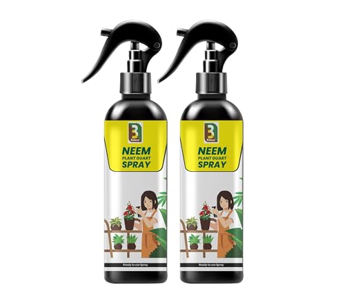 Chipku Organic Neem Oil for Plants 200ml Pack of 2 Ready to Use Cold Pressed Neem Oil Spray | Gardening for Indoor Outdoor Plants | Balcony Terrace Kitchen Garden | Natural Water Soluble Plant Care