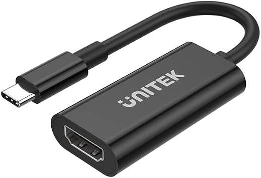 UNITEK Adapt r USB-C - HDMI 2.0, 4K@60Hz | V1421A | HDCP 2.3 | Yans tma modu | Geni letme modu | Thunderbolt 3 | DPA modu