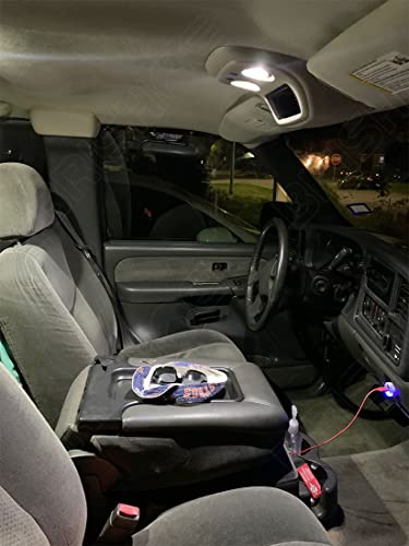 Kit de Luces LED Interiores Blancas para Chevrolet Colorado/GMC 2004-2012 miniatura 4