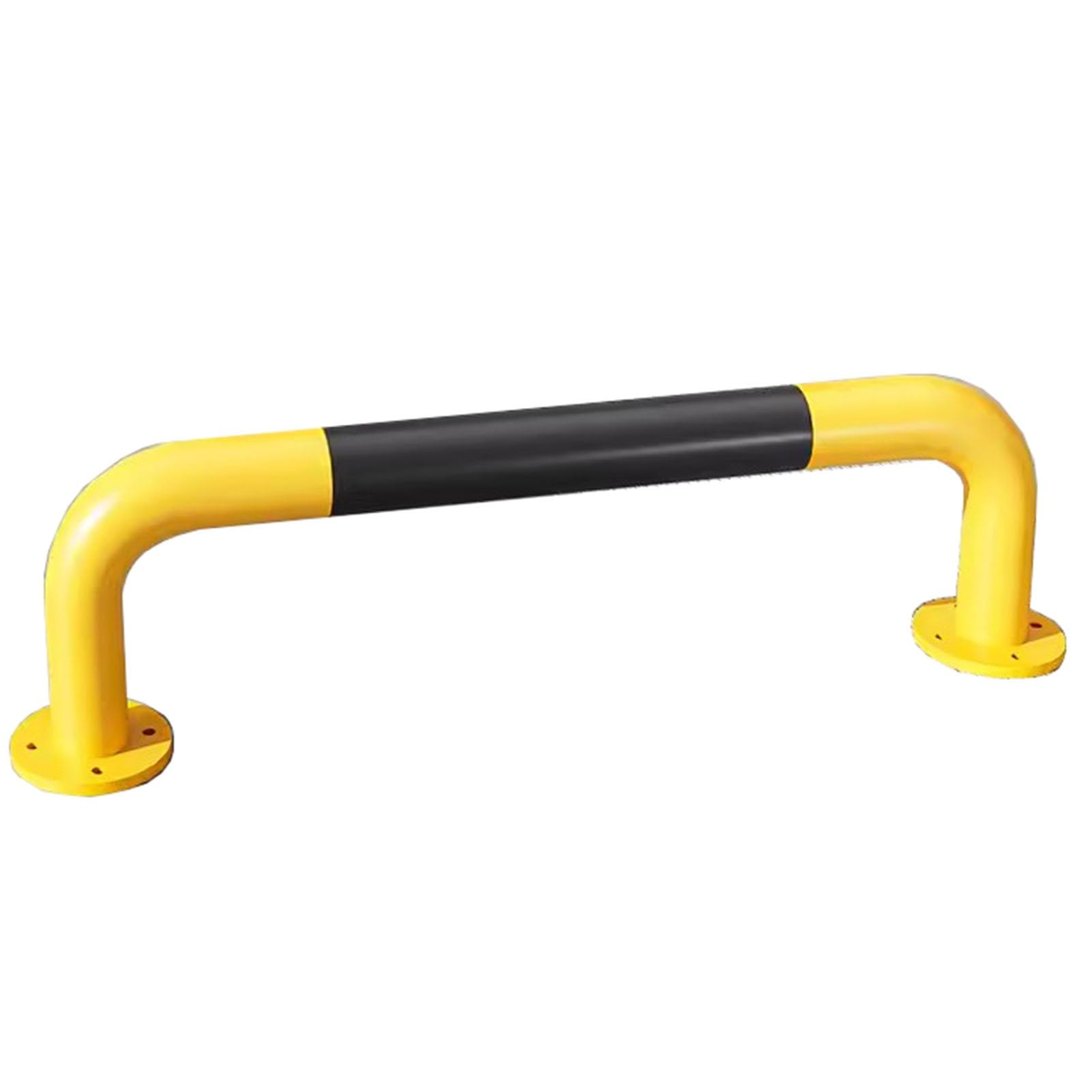 Lpmengs-Eu 31.4*11.8In Safety Bollard Safety Bollard Post, Steel Bollards With Reflective Tape