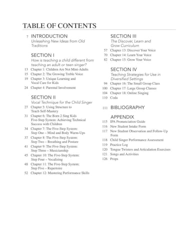 Teaching the Child Singer Pediatric Pedagogy for Ages 5-13 | Vocal Instruction Book with Breathing Exercises and Vocal Techniques | Hal Leonard Voice Teacher Resource | Music Book for Young Singers - Image 5