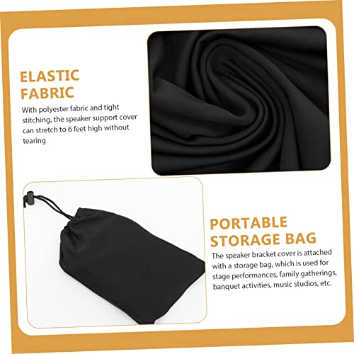 Housse de support enceinte en polyester lot de 2 pour trépied de scène - 5