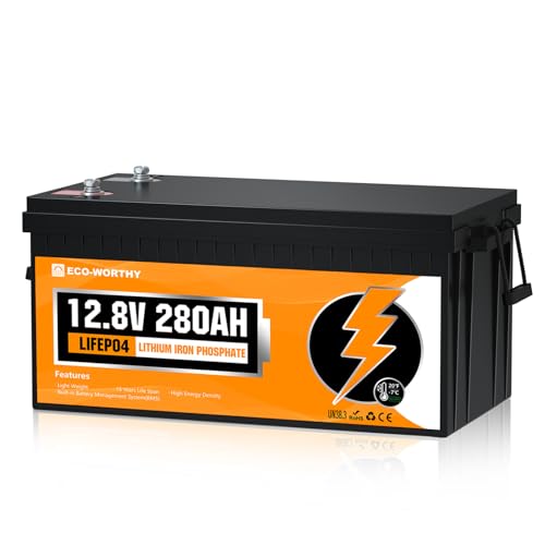 Amazon | ECO-WORTHY 12V 280AH リン酸鉄リチウムイオン