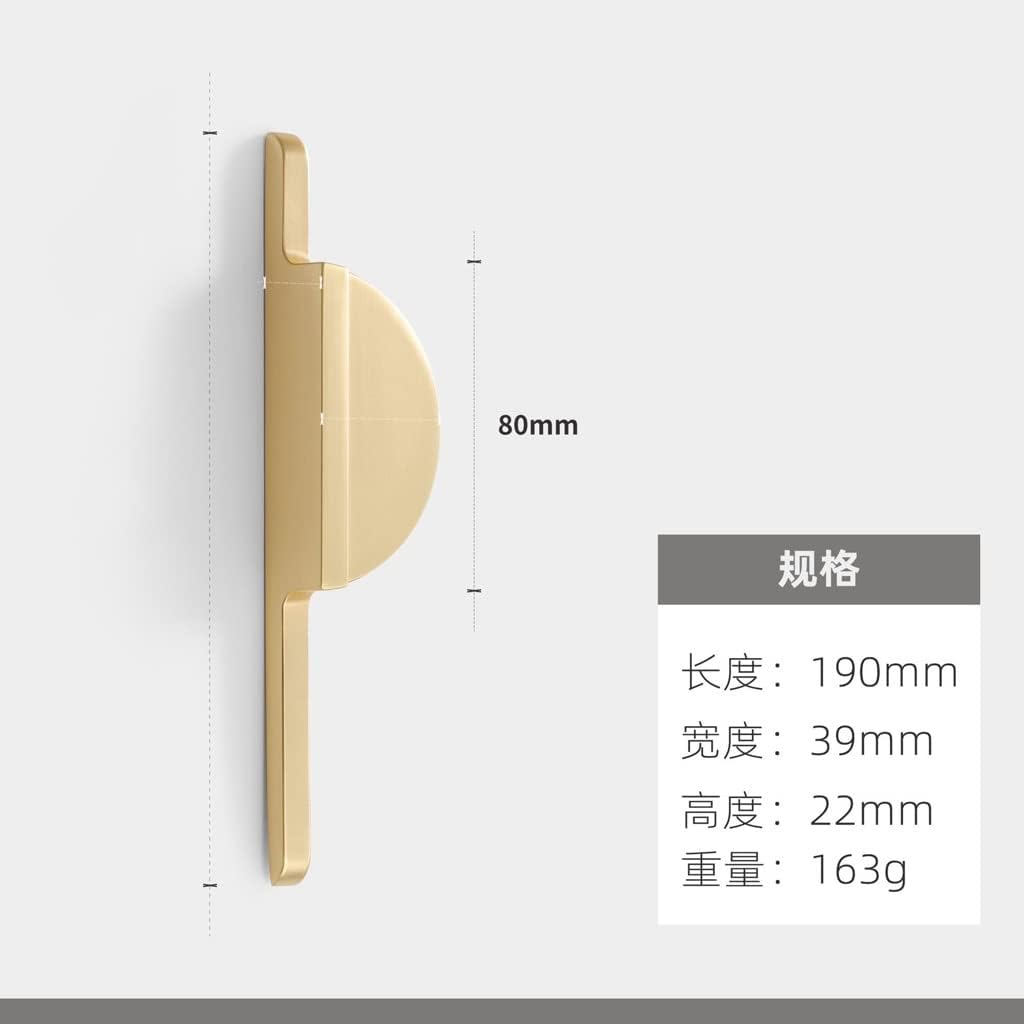 Gold Grey Round Counter Cabinet Door Drawer Handle Kitchen Cabinet Door Knob Furniture Hardware(Gray)