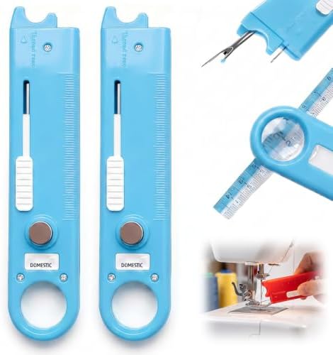 2 Pcs 4 in 1 Needle Threader
