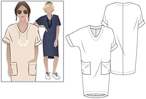 Style Arc Sewing Pattern - Adeline Dress Sizes 04-16 unknown