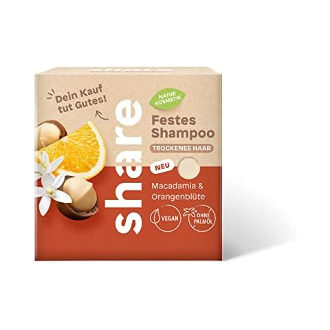 share festes Shampoo Macadamia & Orangenblüte Cover