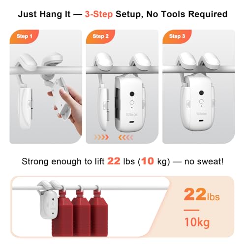 Automatic Curtain Opener - Electric Curtains with Remote Smart Curtain Opener Electronic for Roman/U/T Rails, Bluetooth Curtain Opener with App/Timer, Compatible with Alexa and Google Home