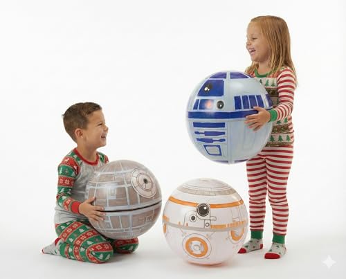 NINOSTAR Large Play Balls Set of 3 - Fun Indoor and...