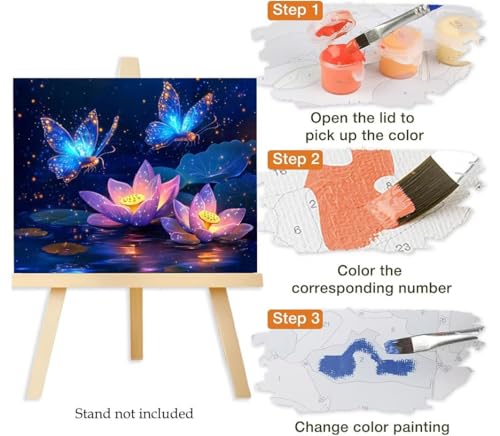 Pintura por números adultos el regalo de manualidades perfecto para principiantes 6