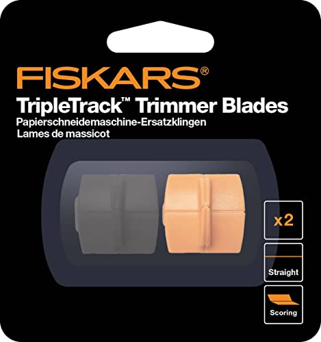 Lames tripletrack coupe droite et rainage Fiskars - vue 9