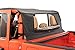 MasterTop Bimini Top Plus & Windstopper Combo|Fits or is Compatible with 2020-Current Jeep Gladiator|MasterTwill Fabric|14850724