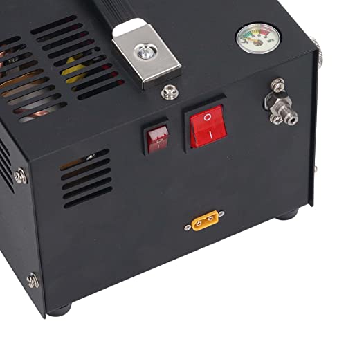 Portable 4500Psi High Pressure PCP Air Compressor Fan Cooling Electric Pump for Paintball DC12V - Image 4