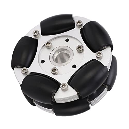 Roue omnidirectionnelle de robot 127mm avec rouleau de roulement fluide