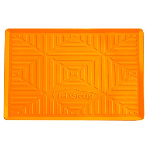 FH Group FH3011ORANGE Silicone Anti-slip Orange Dash Mat for Smartphones (iPhone Plus, Galaxy Note, Coin Grip)
