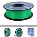 ZIRO PLA Filament 1.75mm, Pure Color 3D Printer Filament, PLA PRO Basic Color Series, 1.75MM 1KG Spool, Dimensional Accuracy +/- 0.03mm, Green