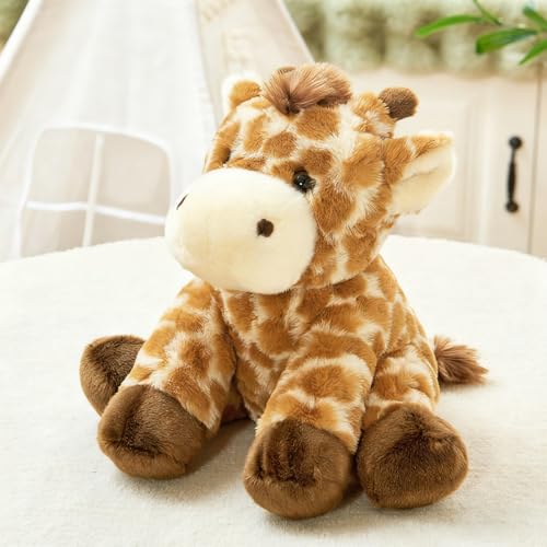 Image of Ditucu Giraffe Stuffed Animal 8 inch Cute Realistic Plush Toys Ultra Soft Plushies Gifts for Kids