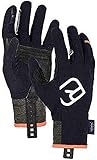 ortovox milano Traspirante. ORTOVOX TOUR LIGHT GLOVE M - C: black raven T: S