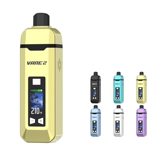 Yocan Vane 2 Portable Herb Vaporizer 1200mAh �h���C�n�[�u �x�|���C�U�[ ���[�L���� �o�l�Q �g�ь^ �Z���~�b�N�`�����o�[ ��e�� �}�O�l�b�g�}�E�X�s�[�X USB Type-C�[�d �������x���� 200-480°