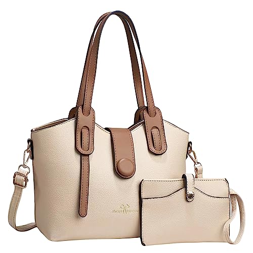 2026 New Large Capacity Single Shoulder Mother And Child Handbag for Women(Beige)