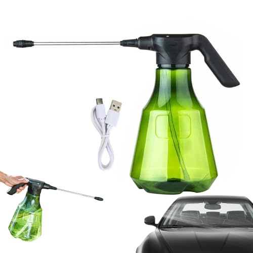 Pulverizador Eléctrico Mochila 3.5 Litros Césped Jardín Cargador USB Portátil Lavado Coche Cuidado Mascotas Pintura Ventanas Plantas Exterior Limpieza Hogar Multifuncional Ligero Práctico Resistente F