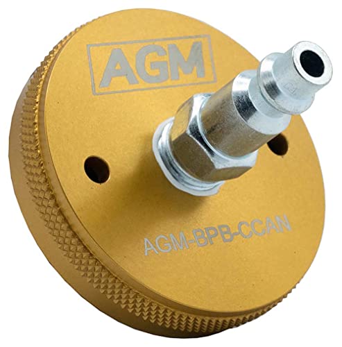 AGM Products AGM-BPB-CCAN Brake Fluid Reservoir Cap For Can-Am Maverick X3 Gold