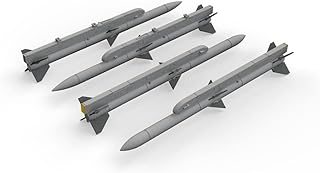 Eduard EDB672220 1:72-AIM-120A/B AMRAAM Model Kit Brassin, Various