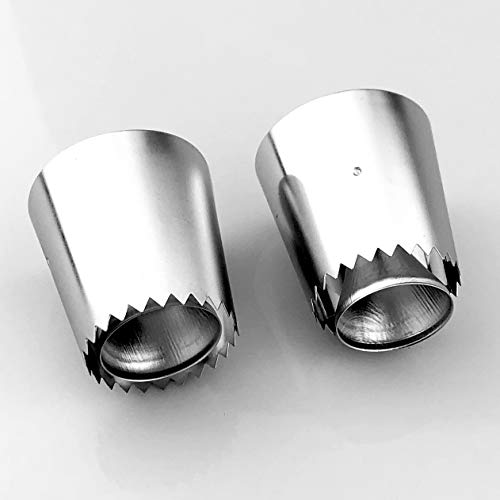 Phantomsky 4Pcs Cake Decorating Tube Supplies Kit Dessert Icing Piping Tips Set Flower Mouth Cream Decoration Cream Pastry Flower Tips Baking Tool #TOP7