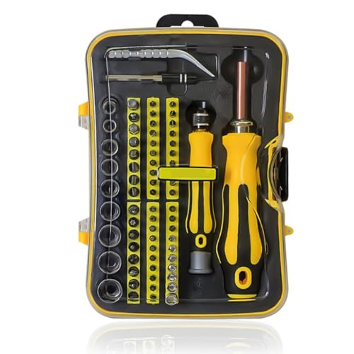 Jeenuuuder Destornillador Combinado 70 en 1 para Teléfono Móvil Cabezales de Pin Destornillador de Forma Especial Conjunto de Herramientas para el Hogar Multifuncional, Fácil de Instalar, Fácil de U