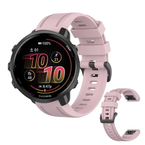 [HNWEIWEI] y2025Voz For Garmin Forerunner 570 42MM oh VR }Olbgt xg VRoh _炩 ʋC Garmin Forerunner 570 42MM p ohXg
