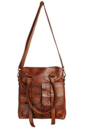 Superior Leather - Sac à bandoulière en cuir véritable pour femme SLG-12 Cover