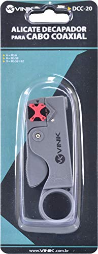 Alicate Decapador Ajustável Cabo Coaxial Vinik Dcc-20