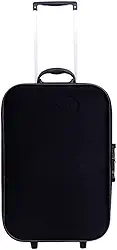 Mala De Viagem 23 kg Média Paris Com Rodinhas (Preto)