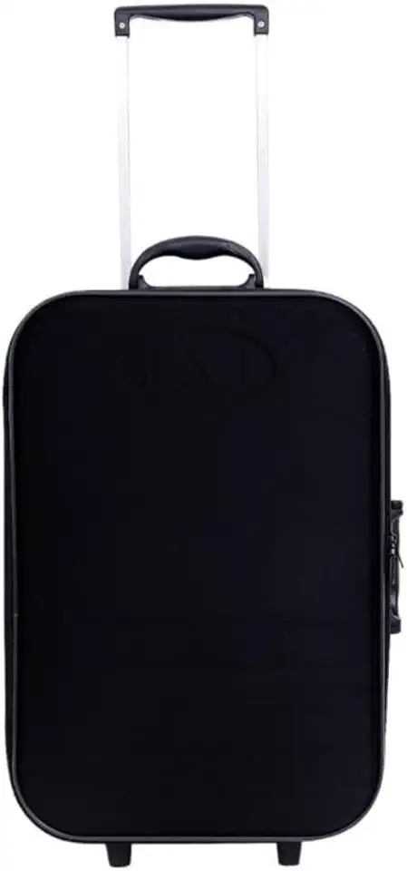 Mala De Viagem 23 kg Média Paris Com Rodinhas (Preto)