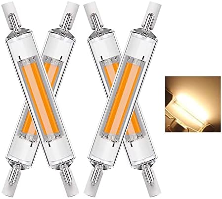 Aocase R7S LED 118mm Dimmable 30W R7S LED Bulbs AC 220-240V, Replacement for 300W R7S Halogen Bulbs, R7S LED Hightlight Bulb, 360° Beam Angle No Flickering, 2PCS, Kaltweiß 6000K, 30W