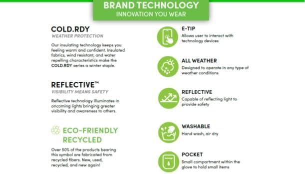 adidas Winter Performance GO 2.0 Reflective Glove with Multiple Touchscreen Conductivity Points, Black/Gray