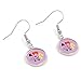 Hocus Pocus Style Drop Dangle Earring, Silver
