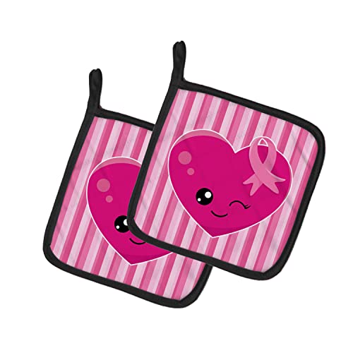 Agarraderas compactas de 7,5 x 7,5 cm multicolor con diseño textil estampado 2