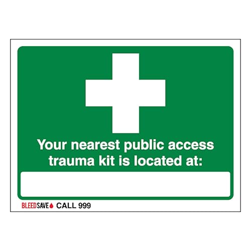 Kit de traumatisme V Safety panneau rigide grand format 400x300mm finition durable