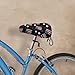 FOSKERV Fashion Bicyle Cushion Cover, Waterproof Non Slip Adjustable Bike Seat Cover for All Bicyles, Universal Bicycle Saddle Protector, Baseball Sports Funny American Flag