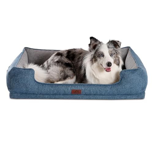 Housse imperméable amovible sur lit orthopédique pour chien grand format - 2